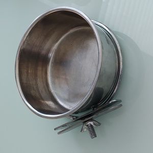 Small dog bowl for crate